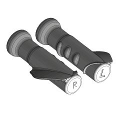 Grip anatomic, pair