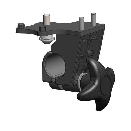 Clamp for handle, complete, left